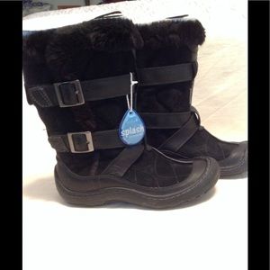 Privo by Clarks suede leather waterproof boots